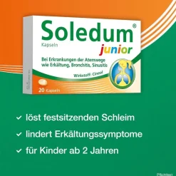® Kapseln junior bei Erkältung, Bronchitis & Sinusitis><noscript><img width=