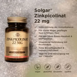 SOLGAR® Zinkpicolinat 22 mg| Discount