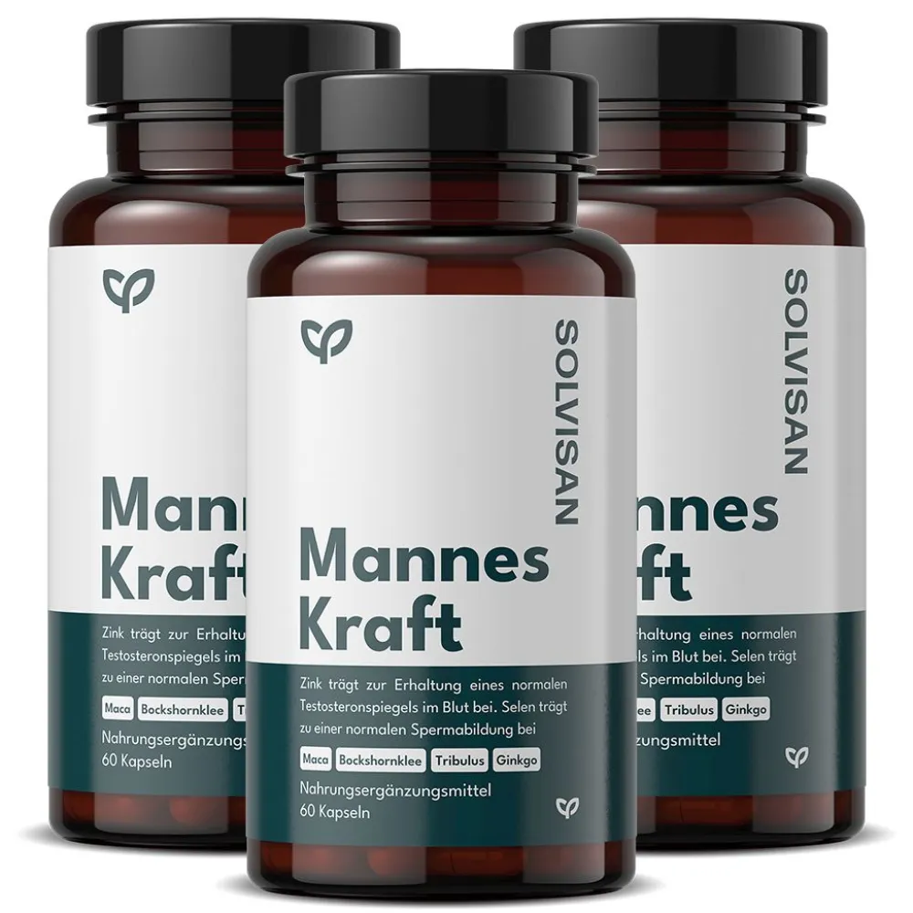 SOLVISAN® Mannes Kraft | Testosteron, Sperma, Fertilität*> Online
