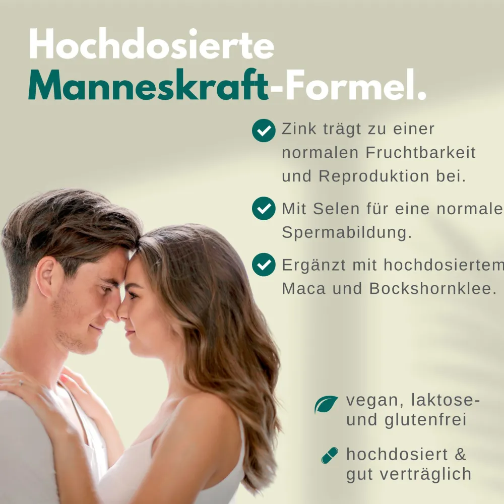 SOLVISAN® Mannes Kraft | Testosteron, Sperma, Fertilität*> Online