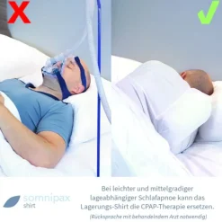 somnipax shirt Comfort mit Luftkissen - Lagerungs-Shirt gegen Schnarchen, für Männer Gr. XXL><noscript><img width=
