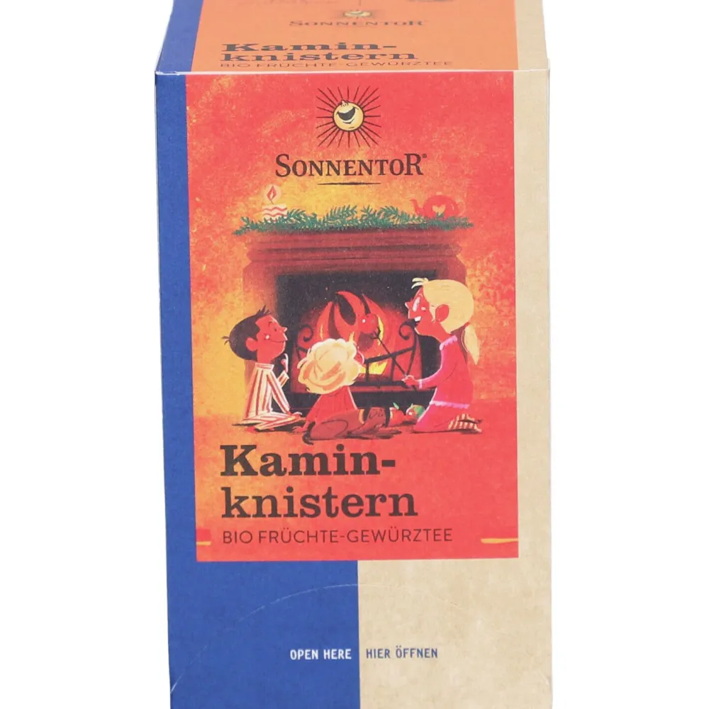 ® Kaminknistern Früchtetee bio>SonnentoR