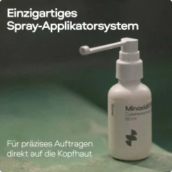 SONS Minoxidil 50mg/ml Lösung für Männer bei erblich bedingtem Haarausfall, Pumpspender,  3 Monate| Best
