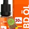 ®- CBD Öl 30% - 300 Vollspektrum Tropfen - Hanföl-Aroma Premium|SOS CBD Hot