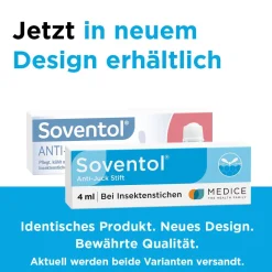 Anti-Juck Stift bei Insektenstichen|Soventol Clearance