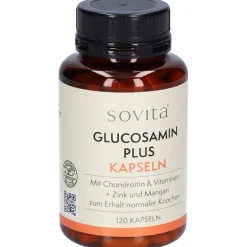 sovita Glucosamin Plus Kapseln – mit Chondroitin, Vitaminen, Zink & Mangan| Best