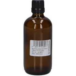 Apothekerflasche braun mit Tropfer|Spinnrad Hot