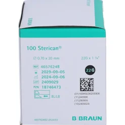 STERICAN Einmalkanüle 22 G 30 mm|B-BRAUN Discount