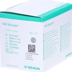 STERICAN Einmalkanüle 27 G 12 mm>B-BRAUN