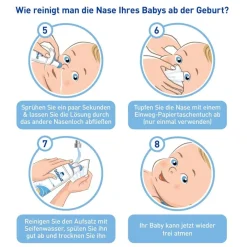 Stérimar Nasenhygiene Baby, 100% natürliches Meerwasser Nasenspray, 2 in 1 Spray & Spülung für Babys ab Geburt anwendbar><noscript><img width=