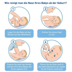 Stérimar Verstopfte Nase Baby, 100% natürliches Meerwasser Nasenspray, 2 in 1 Spray und Spülung, für Babys und Kinder ab 3 Monaten, 100ml|
