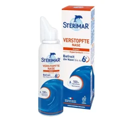 Stérimar Verstopfte Nase, 100% natürliches Meerwasser Nasenspray, 2 in 1 Spray und Spülung, für Erwachsene und Kinder ab 3 Jahren, 100ml> Best