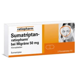 Sumatriptan-® 50 mg>ratiopharm Clearance