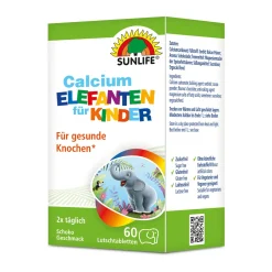 SUNLIFE® Calcium Elefanten Kinder Lutschtabletten> Discount