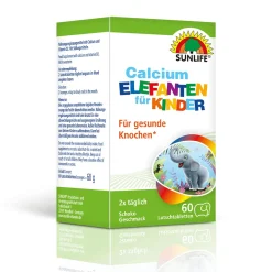 SUNLIFE® Calcium Elefanten Kinder Lutschtabletten><noscript><img width=