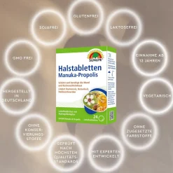 Sunlife Halstabletten Manuka-Propolis| Online