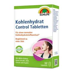 Sunlife Kohlenhydrat Control Tabletten| Hot
