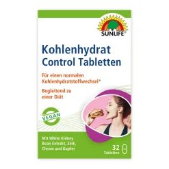 Sunlife Kohlenhydrat Control Tabletten| Hot