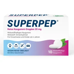 ® Reise Kaugummi Dragees 20 mg>Superpep Online