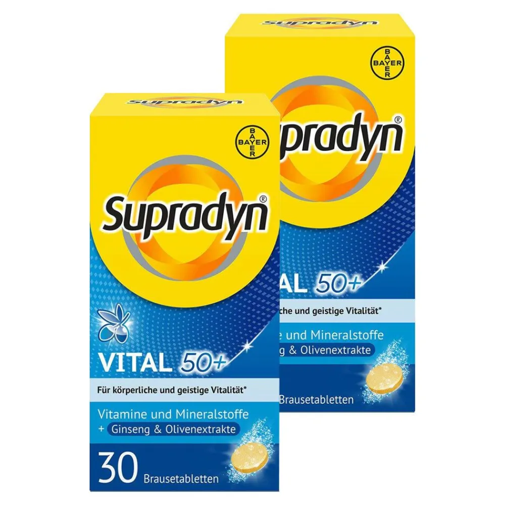 ® Vital 50+ Ginseng + Olive Doppelpack>Supradyn Discount