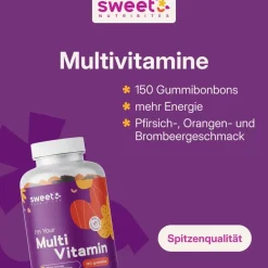 Sweet Nutribites Multivitamine – Gummibonbons mit 10 Vitaminen><noscript><img width=