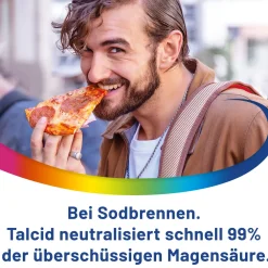Kautabletten – wirken schnell und kontrolliert gegen Sodbrennen, Reflux und säurebedingte Magenbeschwerden|Talcid Discount