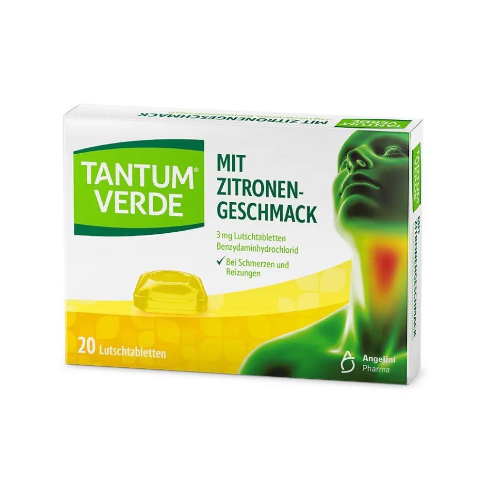 ® mit Zitronengeschmack 3 mg Lutschtabletten|Tantum Verde Hot