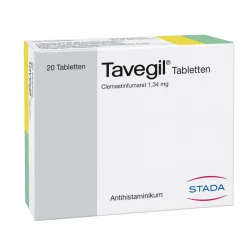 Tavegil® Tabletten zur Symptomlinderung bei Heuschnupfen, Juckreiz und Nesselsucht> Outlet