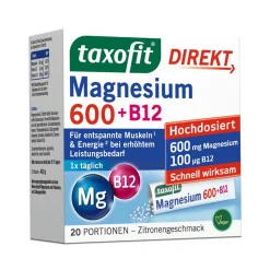 ® Direkt Magnesium 600 + B12>taxofit Online