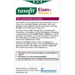 ® Eisen + Vitamin C|taxofit Sale