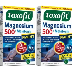 taxofit® Magnesium 500 Nacht + Melatonin| Online