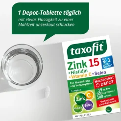 ® Zink 15 + Histidin + Vitamin C + Selen><noscript><img width=