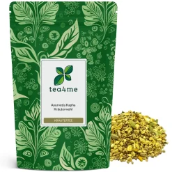 tea4me Ayurvedamischung Kapha Kräuterwohl Ayurvedatee mit Ingwer-Lakritz-Zimt-Geschmack| New