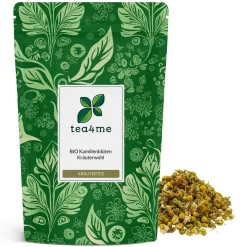 tea4me BIO Kamillenblüten Kräuterwohl> New