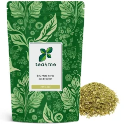 tea4me BIO Mate Yerba grüner Matetee aus Brasilien> Hot