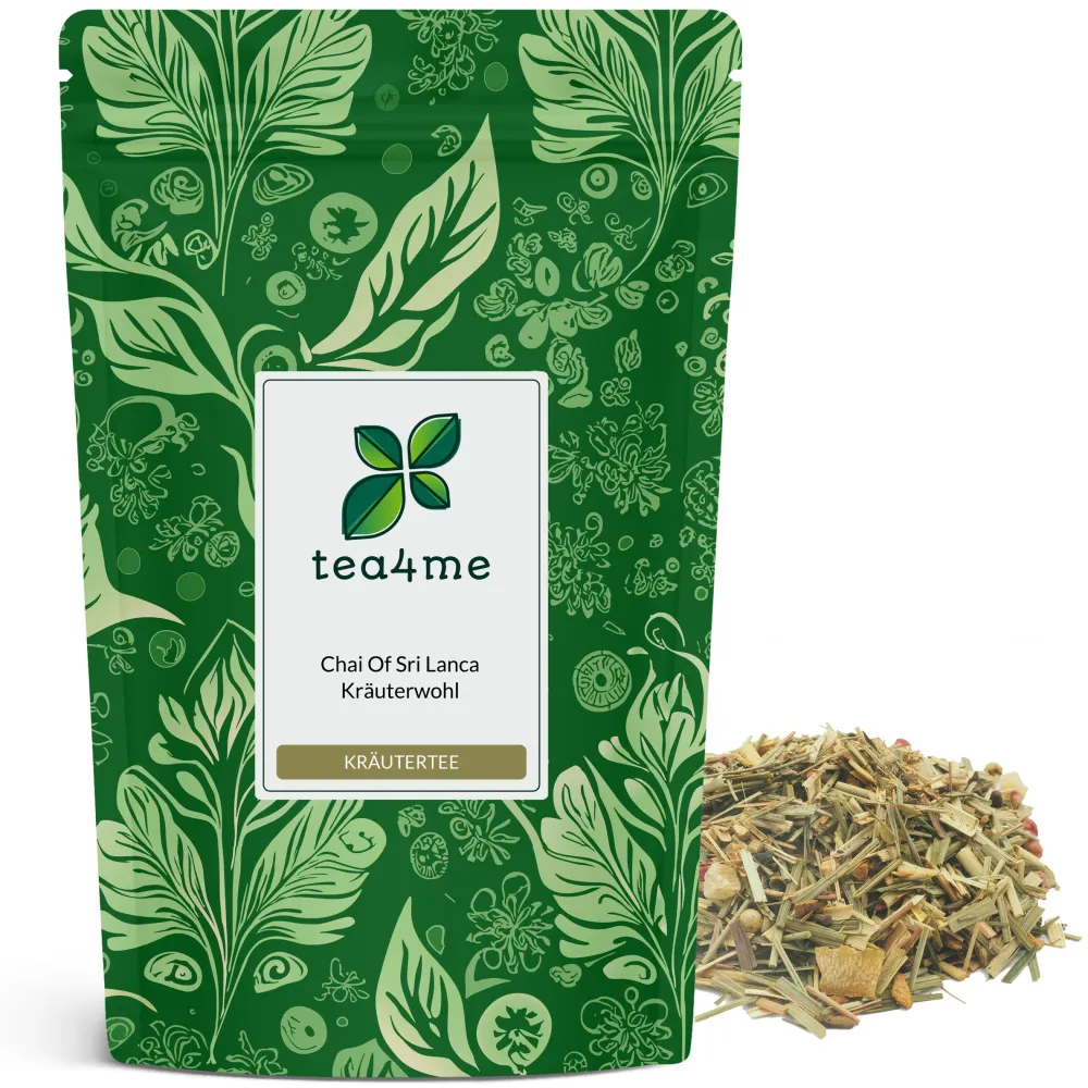 tea4me Chai Of Sri Lanca Kräuterwohl Kräutertee mit Ingwer-Zimt-Lemon-Geschmack> Outlet