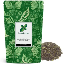 tea4me Lady Grey-Blue Flower Schwarztee mit Bergamotte-Geschmack> New