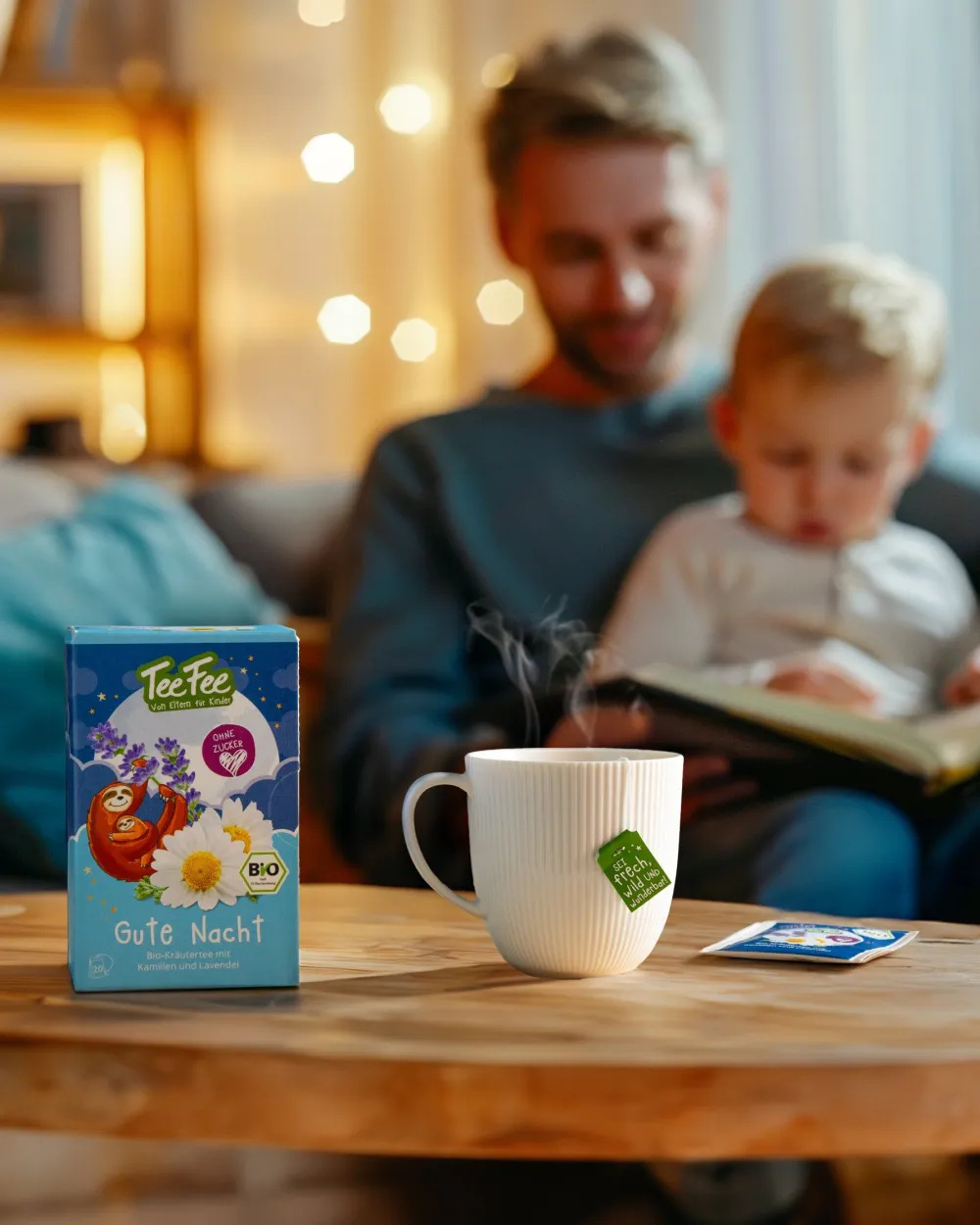 TeeFee - Gute Nacht Bio Kräutertee mit Kamille Kindertee| Sale