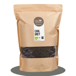 teeverliebt - Earl Grey Bio & Fairtrade loser Schwarztee Großpackung I Klassisch mit Bergamotte| New