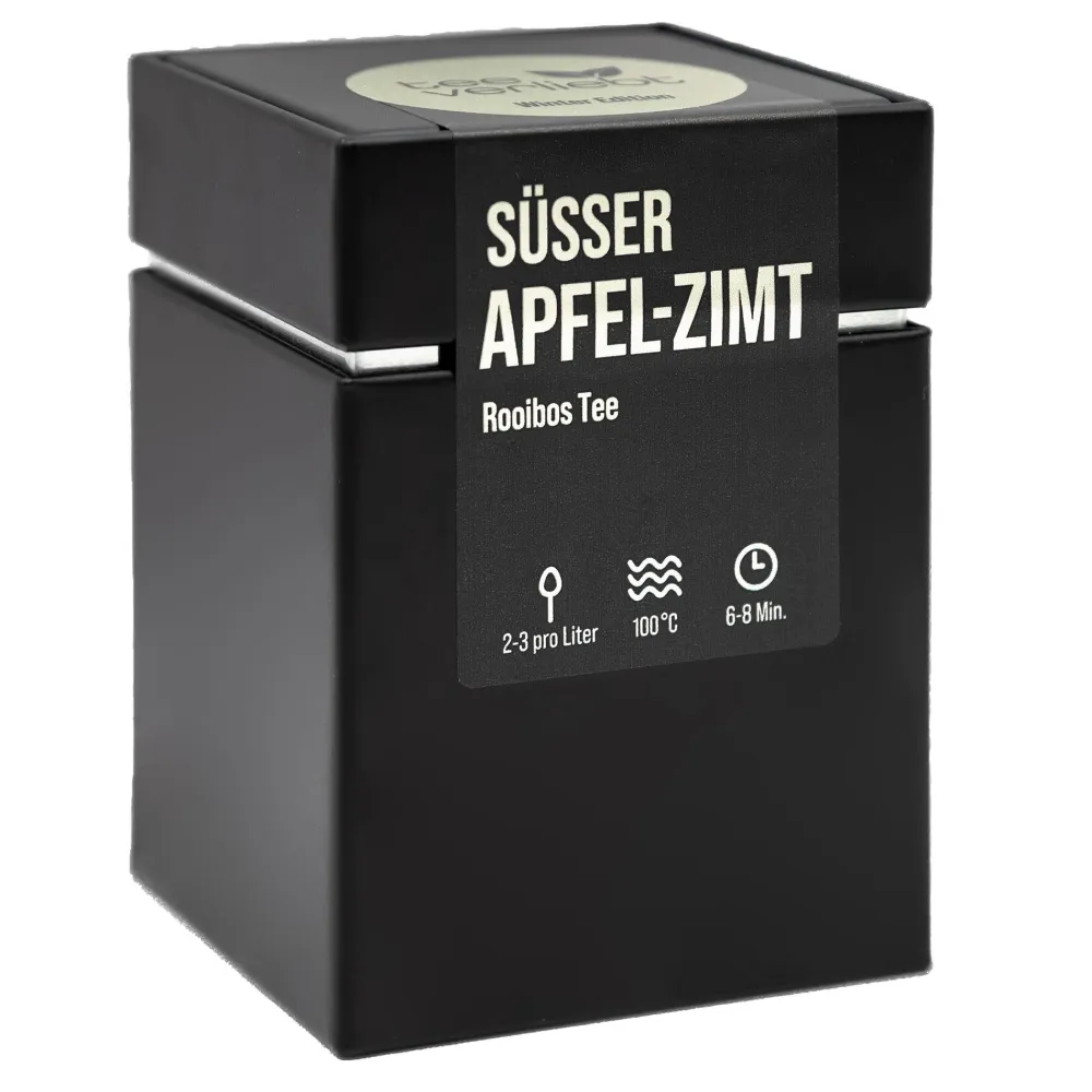 teeverliebt - Süßer Apfel-Zimt Geschenkdose | Winter Edition| Sale