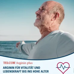 Arginin plus B-Vitamine zur Unterstützung bei leichtem Bluthochdruck + Durchblutungsstörungen|Telcor Best
