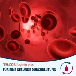 Arginin plus B-Vitamine zur Unterstützung bei leichtem Bluthochdruck + Durchblutungsstörungen|Telcor Best