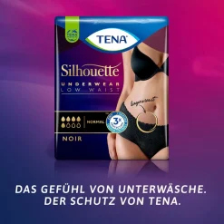 TENA Silhouette Normal Noir L Inkontinenz Pants><noscript><img width=