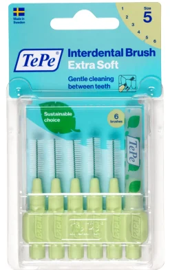 Interdentalbürste Extra Soft 0,8 - 1,6 mm grün|TePe Hot