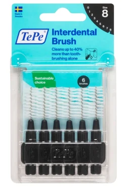 Interdentalbürste 1,5 - 3,4 mm schwarz>TePe Clearance