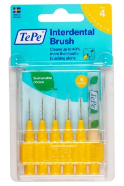 Interdentalbürsten 0,7 mm gelb>TePe Outlet