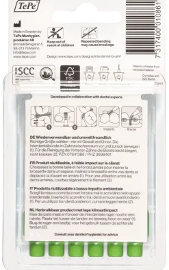 Interdentalbürsten 0,8 mm grün|TePe Clearance