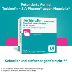 Terbinafin - 1 A Pharma® Nagellack gegen Nagelpilz><noscript><img width=