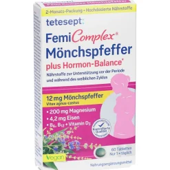 tetesept FemiComplex® Mönchspfeffer plus Hormon-Balance| New