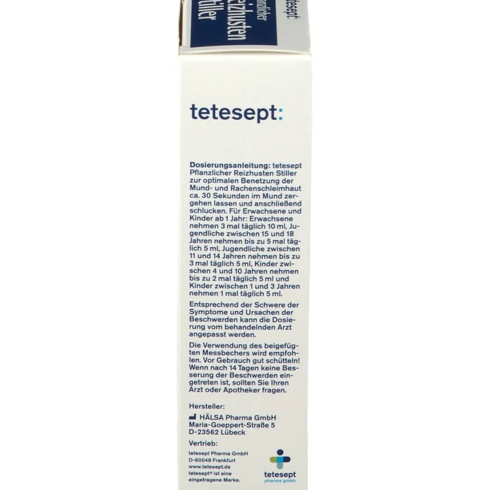 ® Pflanzlicher Reizhusten Stiller|tetesept Clearance
